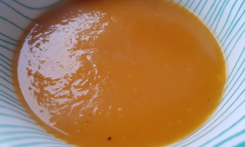 Soupe butternut - carottes