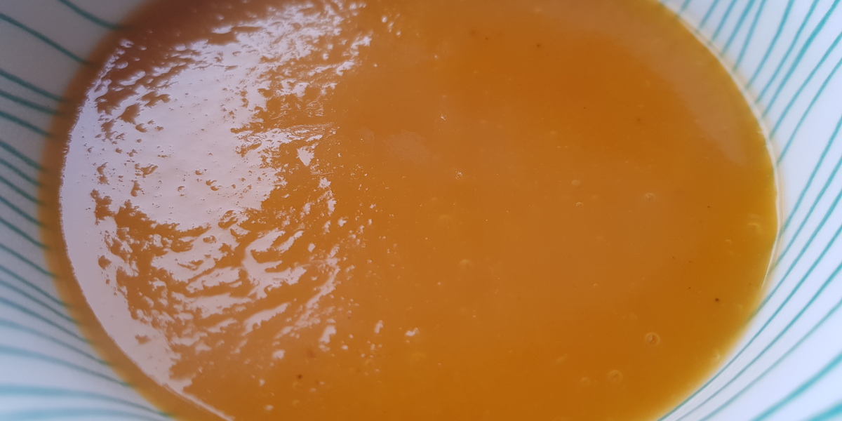 Soupe butternut - carottes